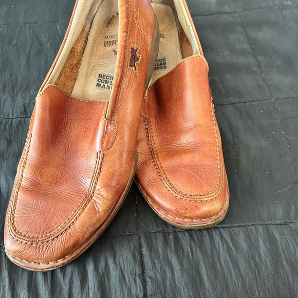 Pikolinos Brown Leather woman’s Loafers size 8.5- lightly worn - - Picture 2 of 12